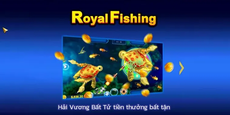 Chinh Phục Bắn Cá Royal Fishing OnBet Nhận Tiền Thưởng Khủng